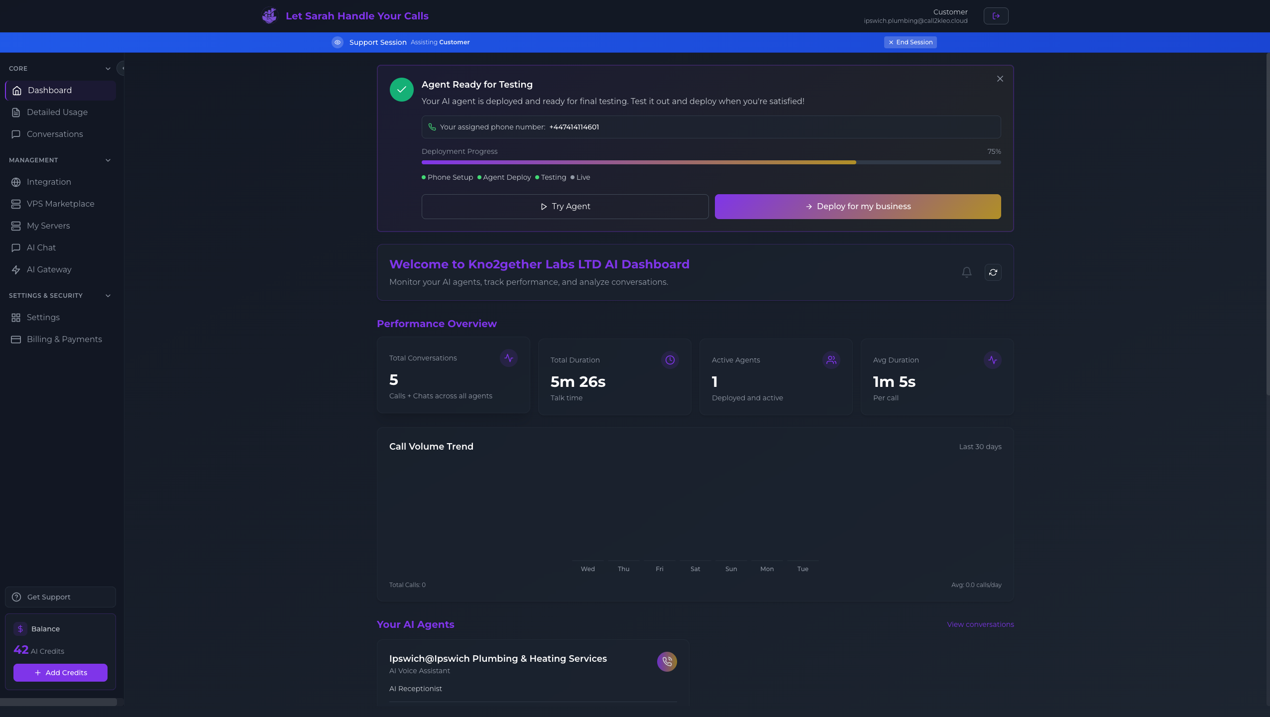 Manage every client from one portal